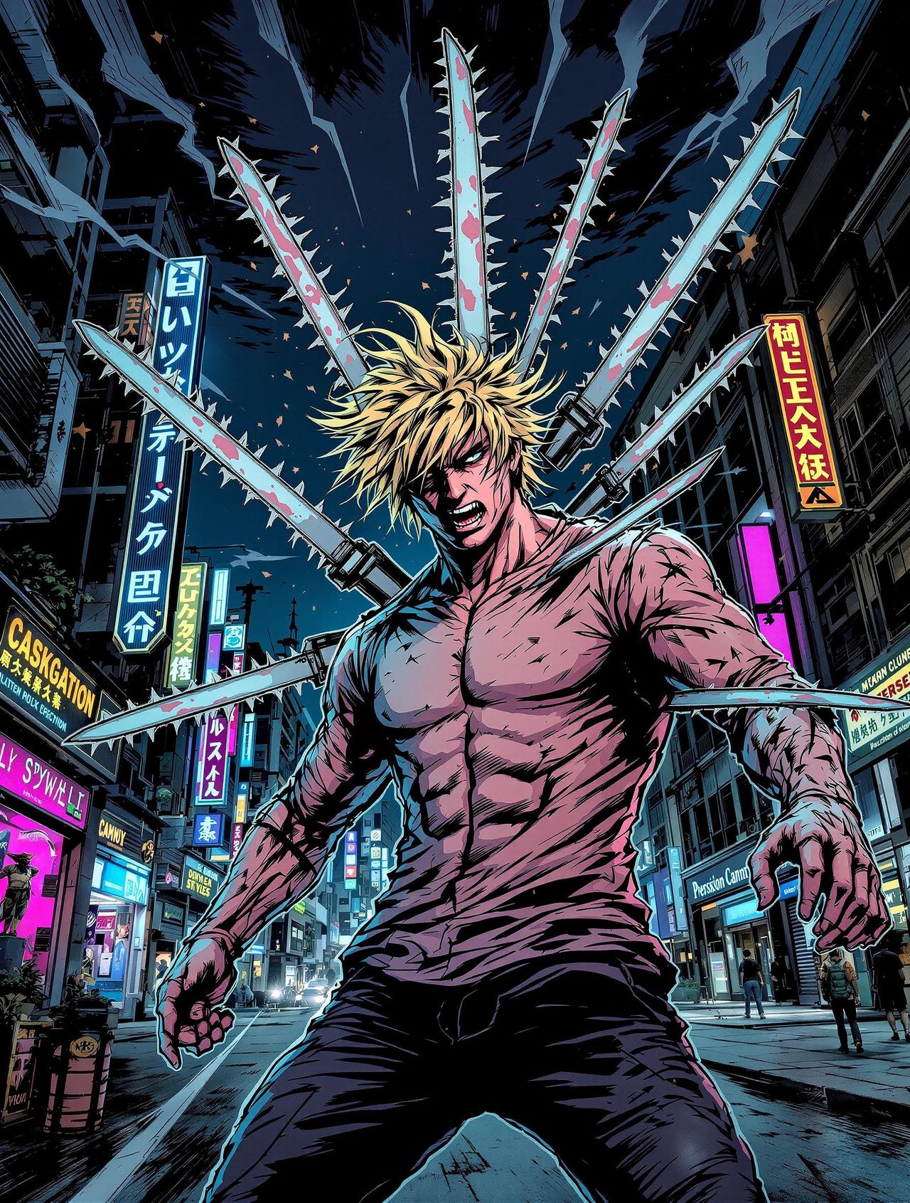 电锯人 - 黑暗奇幻漫画免费在线阅读 电锯人 - 藤本树创作的黑暗奇幻漫画